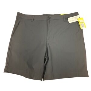 All in Motion Mens Gray 8 Inch Inseam Golf Shorts Size 40 Quick Dry UPF 50